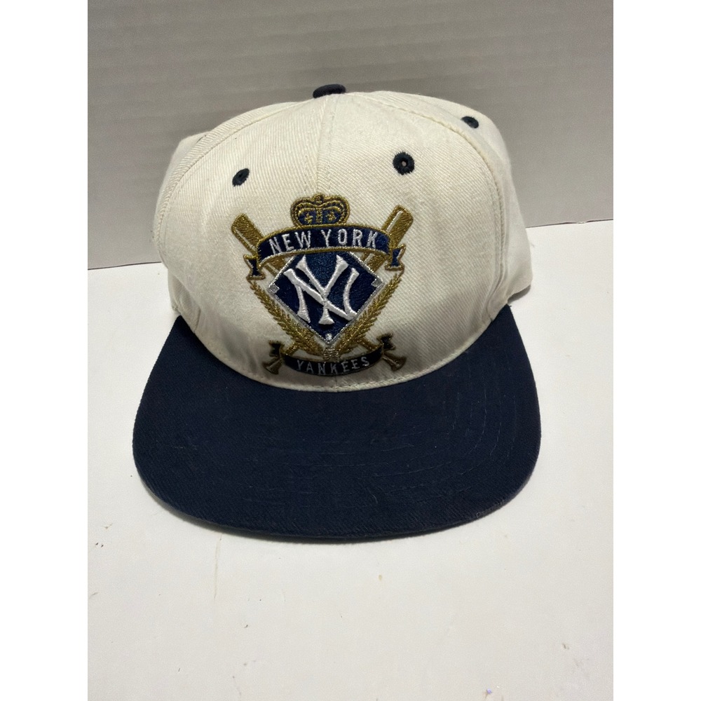 Vintage New York Yankees American Needle Crest Crown Royal Snapback Baseball Hat